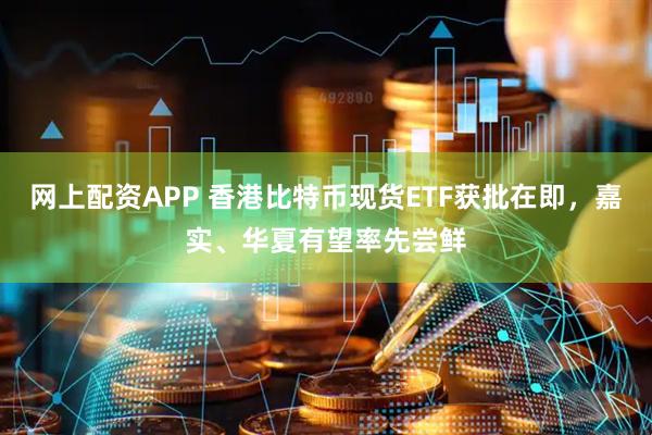 网上配资APP 香港比特币现货ETF获批在即，嘉实、华夏有望率先尝鲜